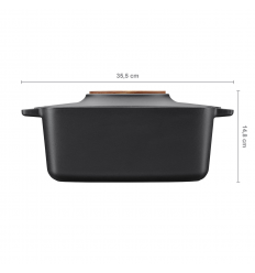 Cratita din fonta Fiskars Norden, ovala, 5 L