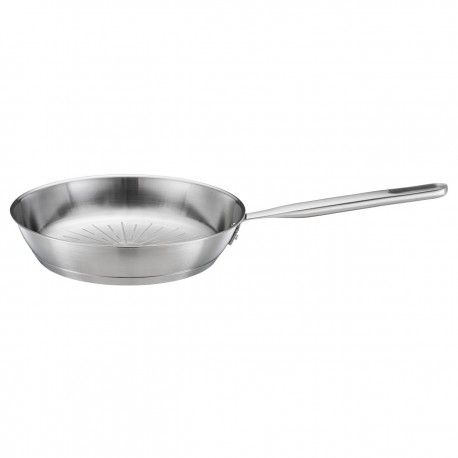 Tigaie din otel inoxidabil, fara acoperire antiaderenta, Fiskars All Steel Pure, Ø 24 cm