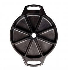 Tava rotunda din fonta cu 8 triunghiuri pentru tarta Lodge 22,7 cm L-BW8WP
