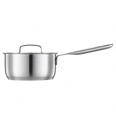 Cratita cu capac, din otel inoxidabil, fara acoperire antiaderenta, Fiskars All Steel, 1.5 l