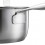 Cratita cu capac, din otel inoxidabil, fara acoperire antiaderenta, Fiskars All Steel, 1.5 l