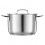 Oala cu capac, din otel inoxidabil, fara acoperire antiaderenta, Fiskars All Steel, 3 l