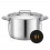 Oala cu capac, din otel inoxidabil, fara acoperire antiaderenta, Fiskars All Steel, 5 l