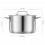 Oala cu capac, din otel inoxidabil, fara acoperire antiaderenta, Fiskars All Steel, 5 l