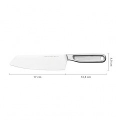 Cutit Santoku Fiskars All Steel, 17 cm