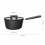 Cratita cu capac, din aluminiu, antiaderenta, Fiskars Hard Face, 2.5 l