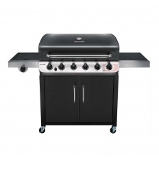 Gratar pe gaz Char-Broil Convective 640B XL, 6 arzatoare din inox, gratare din fonta 140847