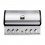 Bucatarie de exterior Grandhall K0GK-01 si Gratar pe gaz Elite G5 K05000324A cu frigider