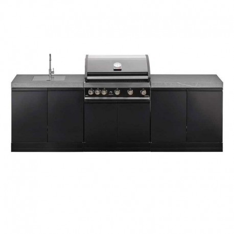 Bucatarie de exterior Grandhall K0GK-01 si Gratar pe gaz Grandpro Maxim G5 K05000387A