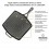 Tigaie grill adanca patrata din fonta cu maner triplu asezonata Lodge Blacklock 29 cm L-BL65GP