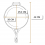 Tigaie adanca rotunda din fonta cu maner triplu asezonata Lodge Blacklock 26 cm L-BL96SK