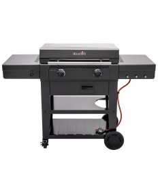 Gratar pe gaz tip plancha, grill si cuptor de pizza cu 2 arzatoare Char-Broil Versa-Tile Griddle 140241