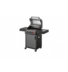 Gratar pe gaz, 3 arzatoare inox, arzator infrarosu, grile fonta, Enders Hyde 3 SIKR Turbo 804033