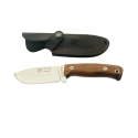 Cutit Joker Montes Outdoor, maner lemn de nuc, cu teaca piele