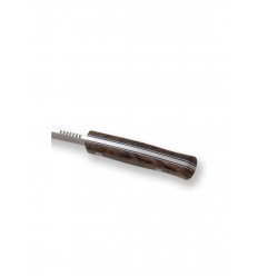 Cutit Joker Montes II Outdoor, maner lemn de nuc, cu teaca piele