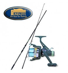 Kit de pescuit crap Lineaeffe Lanseta Carp Beater 3.60m 2buc. + Mulineta Vigor Carp