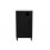 Modul bucatarie de exterior dulap inalt cu 1 usa, spatiu depozitare butelie si blat de lucru din inox 60x60x110 cm Cozze 90537