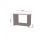 Modul bucatarie de exterior dulap deschis, blat de lucru din otel inoxidabil 115x60x90 cm Cozze 90535