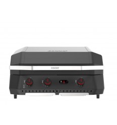 Gratar pe gaz tip plancha si grill cu 3 arzatoare si capac G-800 Combo Cozze 90505