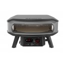 Cuptor pentru pizza pe gaz cu piatra rotativa, termometru digital si iluminat LED Premium Rotate 17 inci 43 cm Cozze 90442