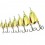 Lingurita rotativa gold Mepps blister nr. 00 / 1.5 grame