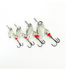 Lingurita rotativa argint Mepps nr. 0 / 2.5g