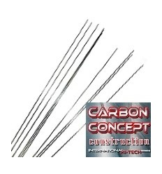 Varf de fibra de carbon 60CM Diametru 3.5-0.7MM pentru varga