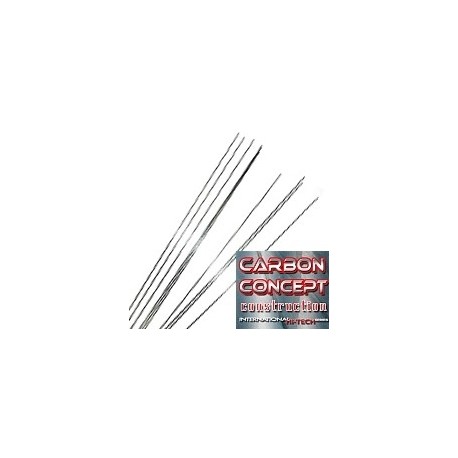 Varf plin carbon lungime 60CM diametru 2.2 - 0.7 MM Lineaeffe