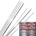 Varf plin carbon lungime 60CM diametru 2.2 - 0.7 MM Lineaeffe