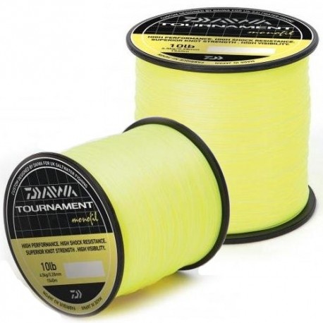 Fir crap Daiwa galben 031MM 5,44KG 1320m Tournament Fluo