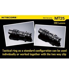 Lanterna LED Nitecore MT25 cu 390 lumeni