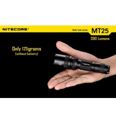 Lanterna LED Nitecore MT25 cu 390 lumeni