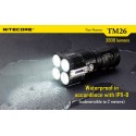 Lanterna LED reincarcabila Nitecore TM26 3800 lumeni