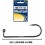 Carlig Mustad Heavy Wire negru nickel pentru jig 6/0 100 buc/set