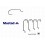 Carlig offset Mustad Twist 39121BLN marime 2/0