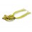 Naluca soft Daiwa broasca D-FROG galbena 17g 6cm