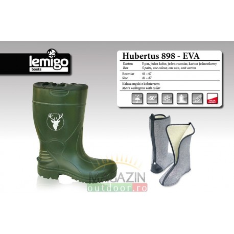 Cizme de iarna -50 grade cu ciorap detasabil Hubertus 898 Lemigo