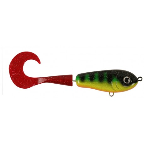 Vobler Strike Pro WOLF TAIL JR 16CM 31G sinking Firetiger
