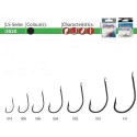 Carlige forjate Gamakatsu 25 buc/plic LS-3020F negre