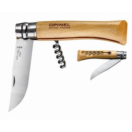 Cutit Opinel nr 10 cu tirbuson