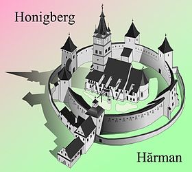 biserica fortificata Harman